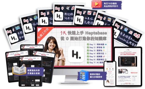 七天快速上手 Heptabase 工作坊